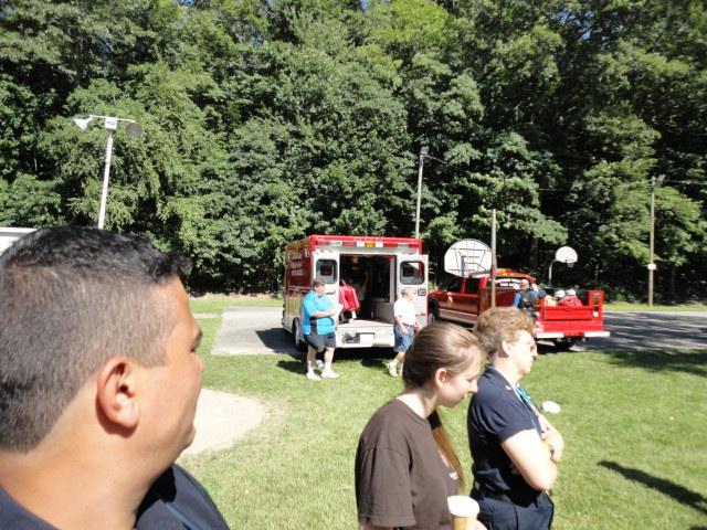 Water Rescue Drill with Ambulance Corps