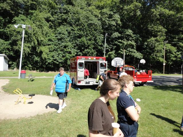 Water Rescue Drill with Ambulance Corps