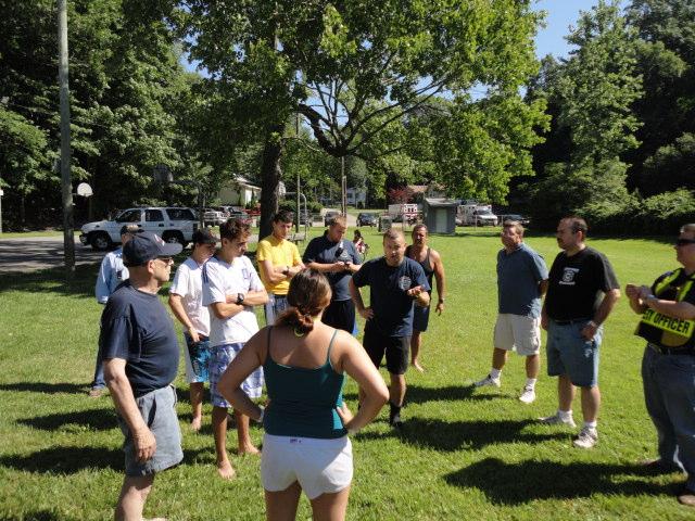 Water Rescue Drill with Ambulance Corps