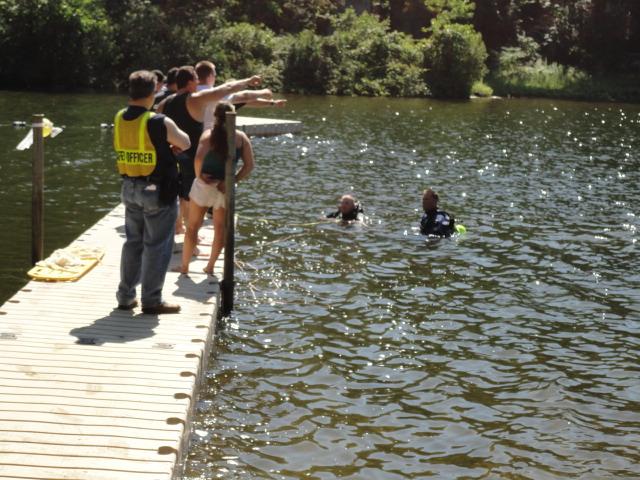 Water Rescue Drill with Ambulance Corps