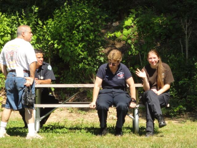 Water Rescue Drill with Ambulance Corps