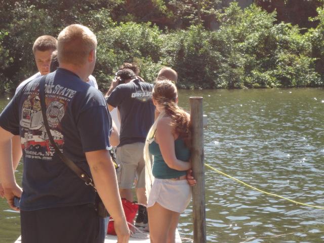 Water Rescue Drill with Ambulance Corps