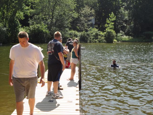 Water Rescue Drill with Ambulance Corps