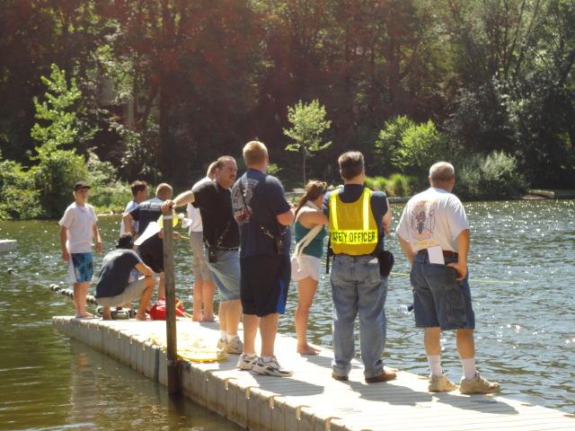 Water Rescue Drill with Ambulance Corps