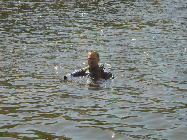 Water Rescue Drill with Ambulance Corps