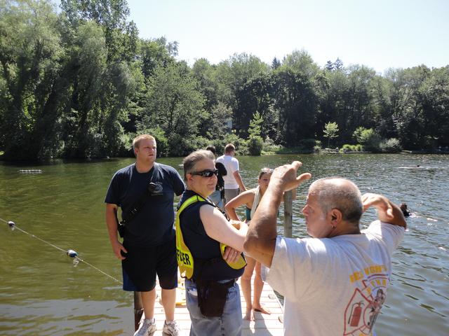 Water Rescue Drill with Ambulance Corps