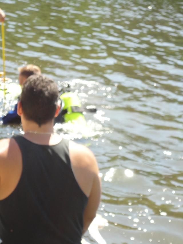 Water Rescue Drill with Ambulance Corps
