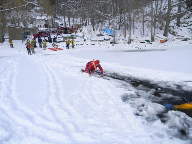 FF J Lutz rescuing FF J Cobb