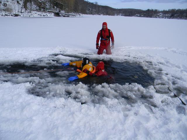 FF J Lutz rescuing FF J Cobb