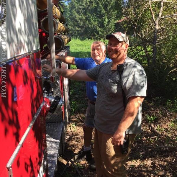 August 2016 Water Drill photo's courtesy of Lt. V. Rizzi