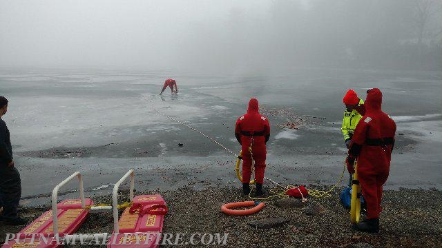 1/28/2018 PVVFD & MVFD Ice Drill