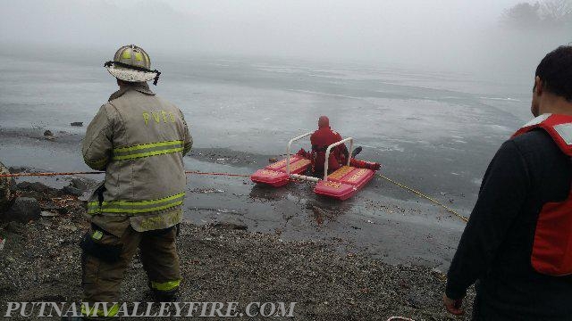 1/28/2018 PVVFD & MVFD Ice Drill