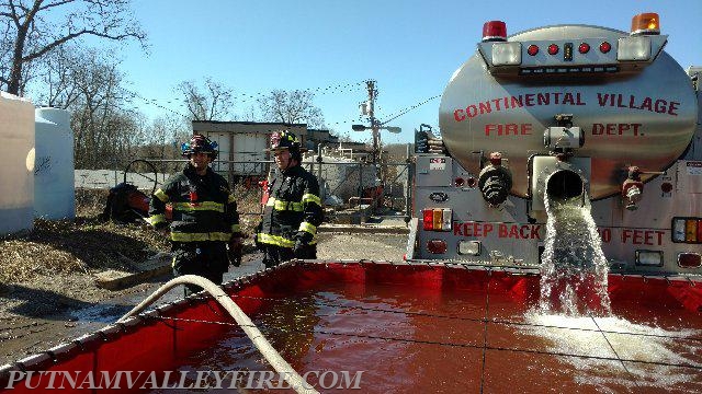 4/22/18 - Water Drill with Continental Village Fire Department
