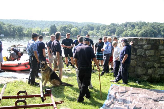 Dog Water Rescue Drill 8/12/12