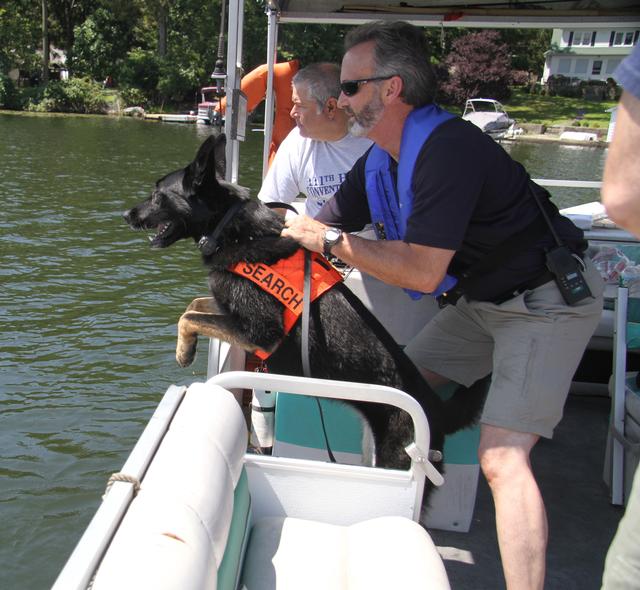 Dog Water Rescue Drill 8/12/12