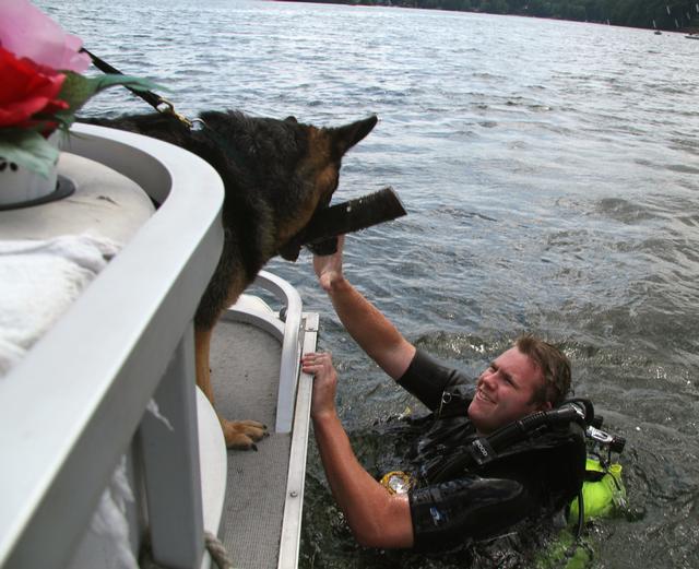 Dog Water Rescue Drill 8/12/12