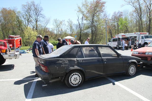 Public Safety Day Extrication Demo - 5/4/13 - Car before demo