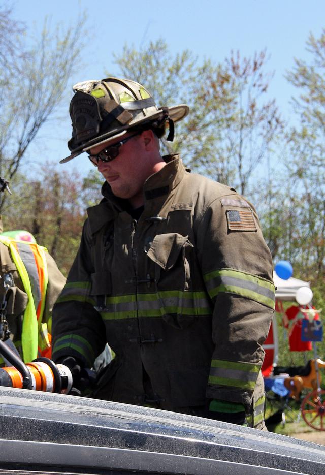 Lt. Rohrauer  - Public Safety Day Extrication Demo - 5/4/13