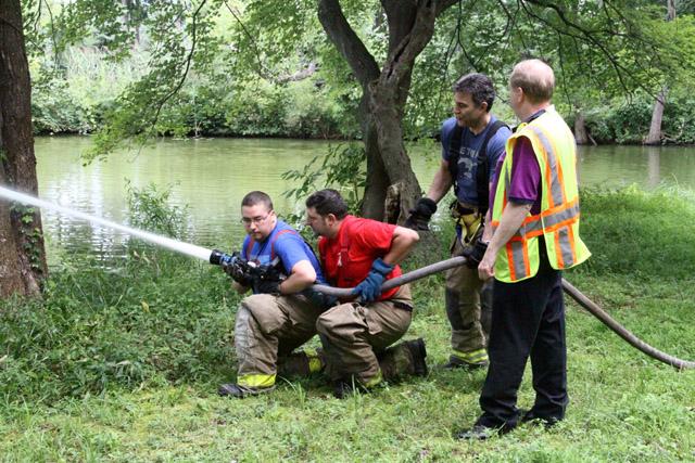 
Water drafting/Pump Operations Drill 8/18/13
