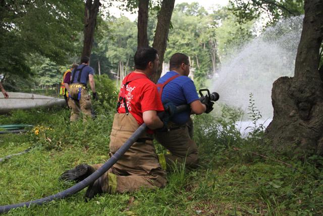 
Water drafting/Pump Operations Drill 8/18/13
