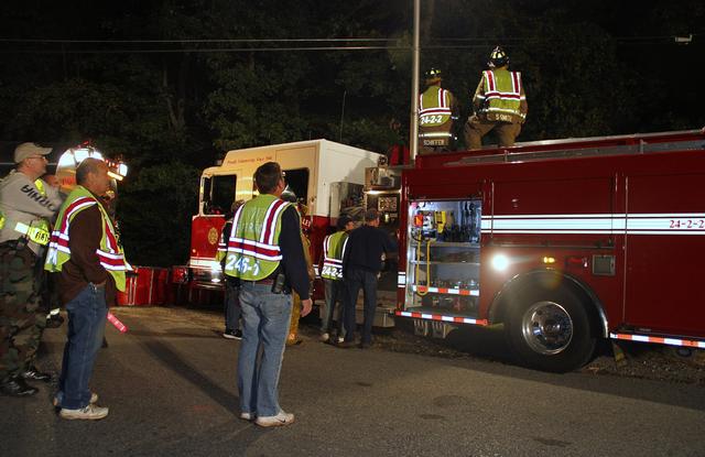 Training Drill with Continental Village, Mahopac Falls and PVFD 9-24-13 -