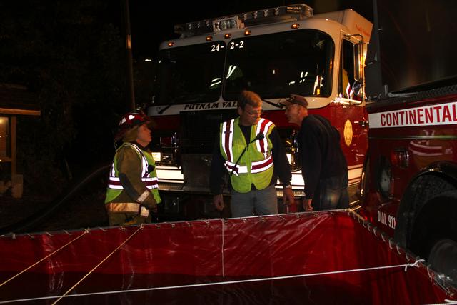 Training Drill with Continental Village, Mahopac Falls and PVFD 9-24-13 -