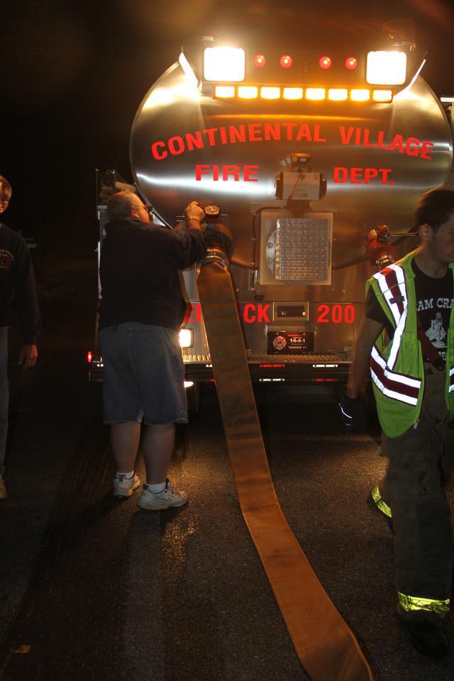 Training Drill with Continental Village, Mahopac Falls and PVFD 9-24-13 -
