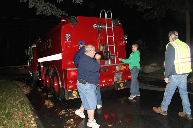 Training Drill with Continental Village, Mahopac Falls and PVFD 9-24-13 -