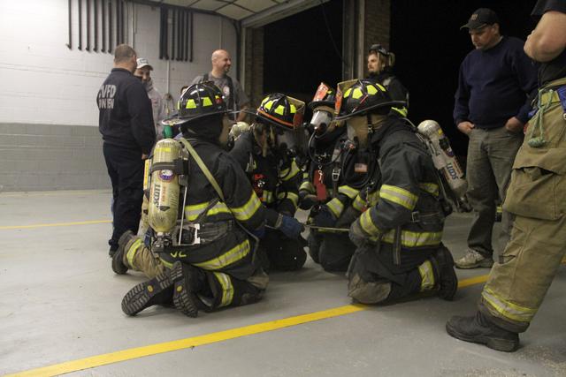 Training Drill with Continental Village, Mahopac Falls and PVFD 9-24-13 -