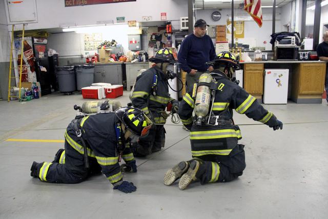 Training Drill with Continental Village, Mahopac Falls and PVFD 9-24-13 -
