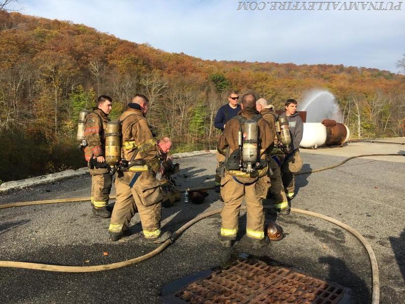 Flashover Training for PVVFD members held on Sunday - October 30th.  Photo's courtesy of FF A. Proetta Jr.