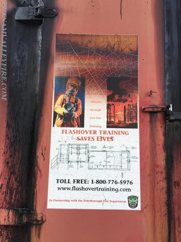 Flashover Training for PVVFD members held on Sunday - October 30th.  Photo's courtesy of FF A. Proetta Jr.