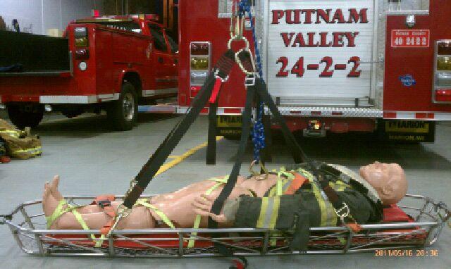 The FAST Team doing rope rescue