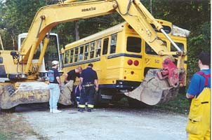 Cleanup from the drill