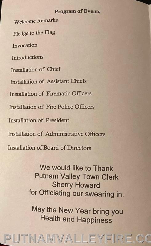 2023 Annual Installation of Officers 