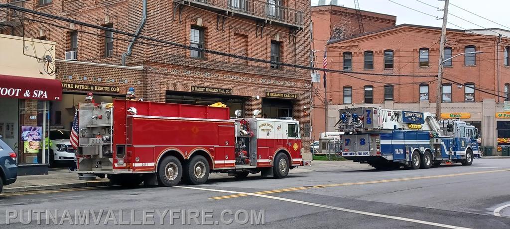 4/17/2023 - PVFD Responds to M/A to Port Chester with Tanker