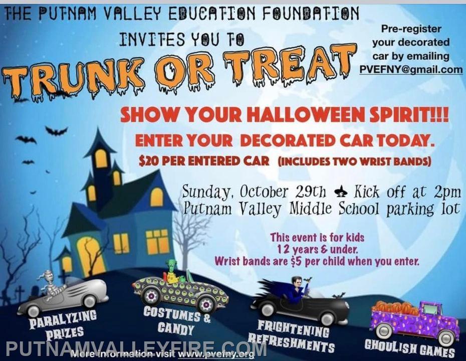 10/29/2023 Trunk or Treat PV Middle School