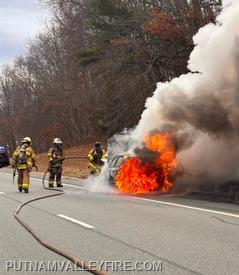 3/9/2025 - PVVFD Responds to Car Fire - TSP